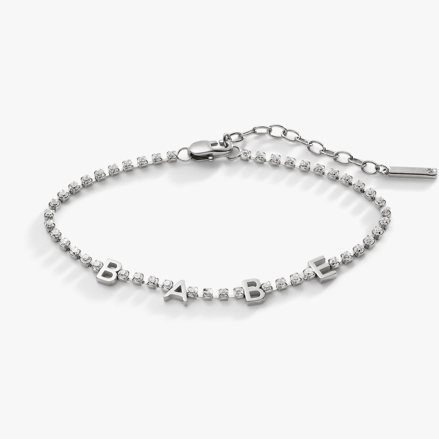 BABE Tennis Bracelet by Alex and Ani | Silver or Gold - Girls Trip Goods