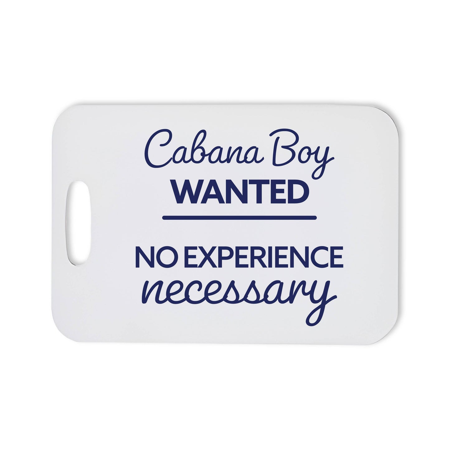 Cabana Boy Wanted Luggage Tag – Funny Travel Bag Tag for Women - Girls Trip Goods