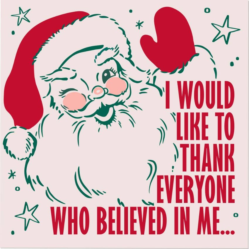 Christmas Cocktail Napkins | Believed In Me Holiday 20 Ct COMING SOON - Girls Trip Goods