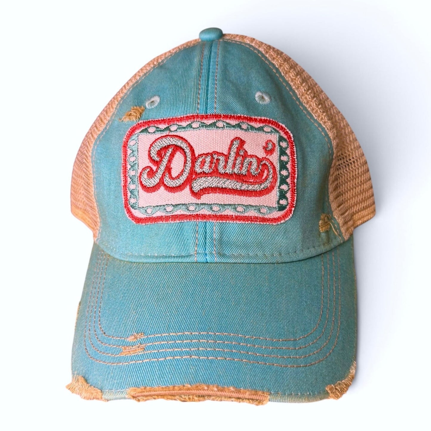 Darlin' Hat – Embroidered Patch Snapback | Girls Trip Goods - Girls Trip Goods
