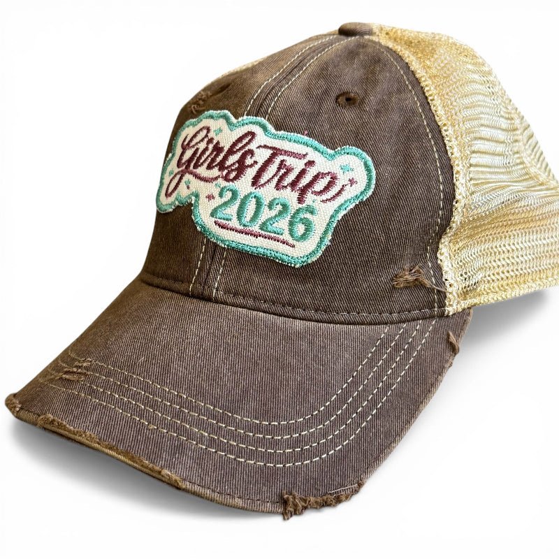 Girls Trip 2026 Trucker Hat — Girls Trip Goods Exclusive - Girls Trip Goods