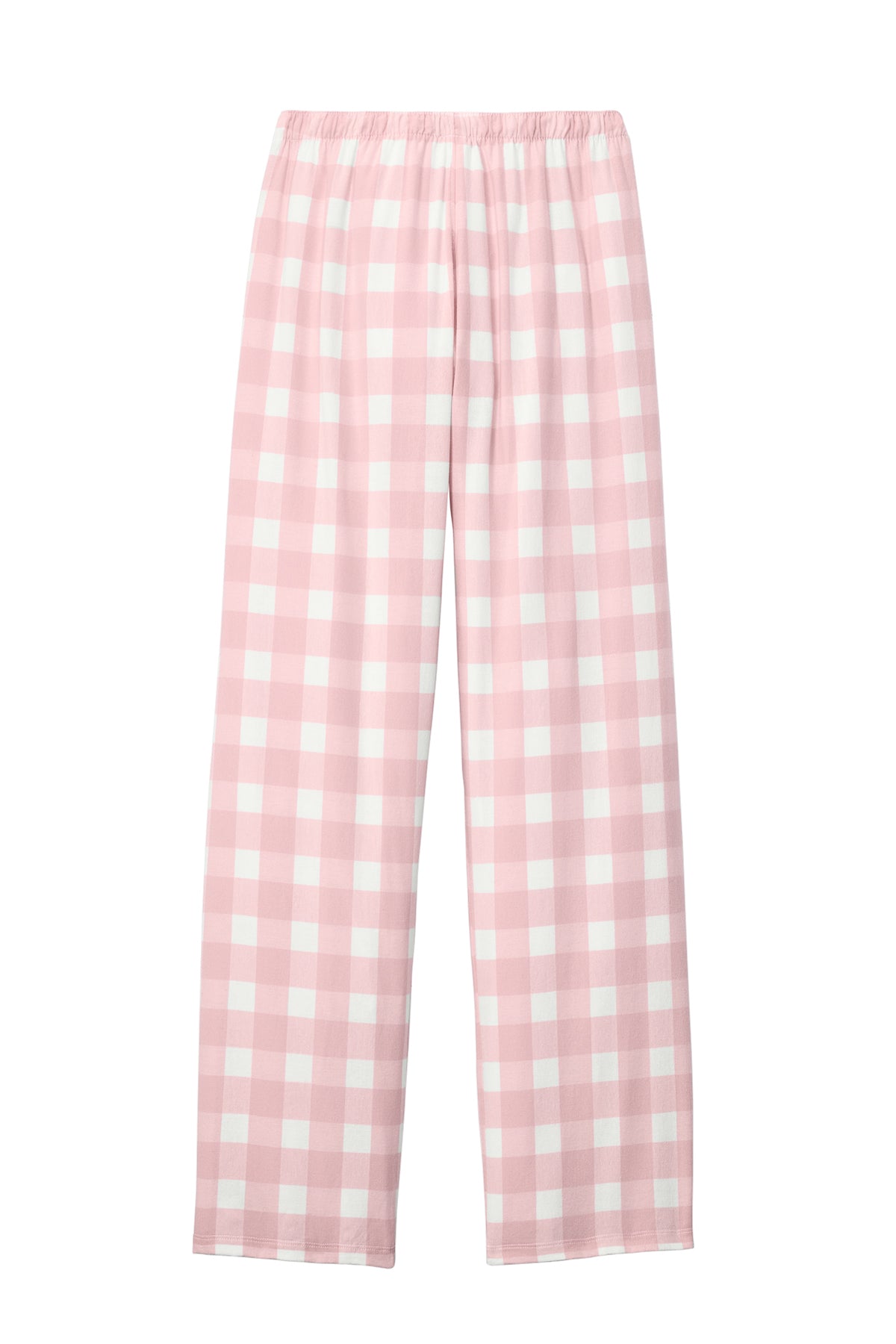 Girls Trip Goods Pink Plaid Flannel Logo Pants - Cozy Lounge PJ Bottoms with Pockets (XS–4XL) - Girls Trip Goods