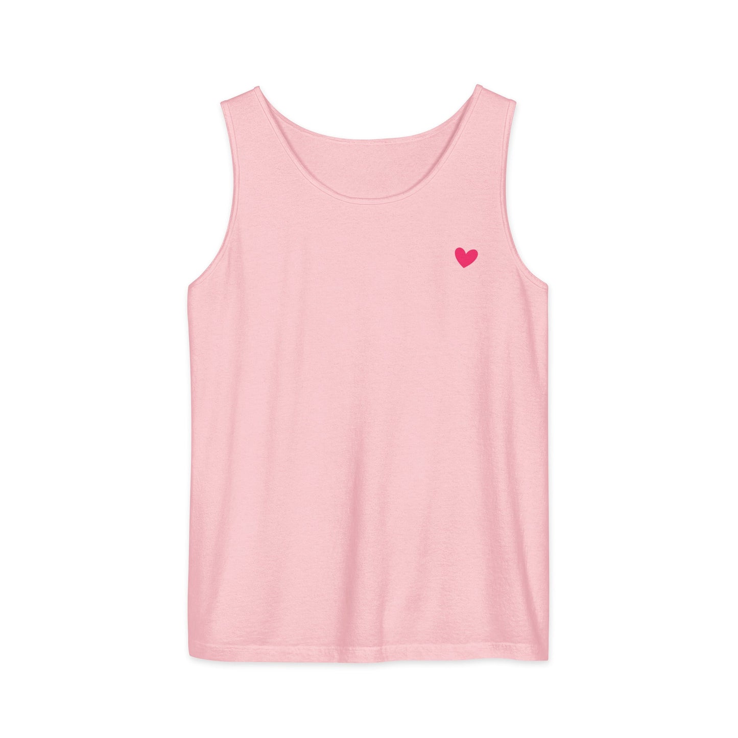 Heart Garment - Dyed Tank - Relaxed 100% Cotton - Girls Trip Goods