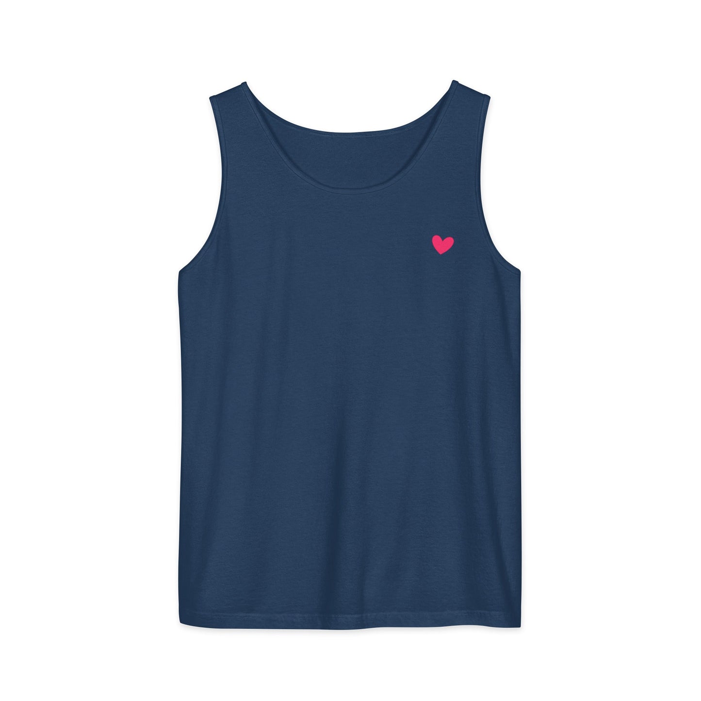 Heart Garment - Dyed Tank - Relaxed 100% Cotton - Girls Trip Goods