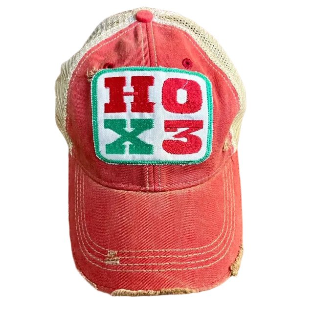 Ho Ho Ho Holiday Hat | Embroidered Patch Snapback Cap - Girls Trip Goods