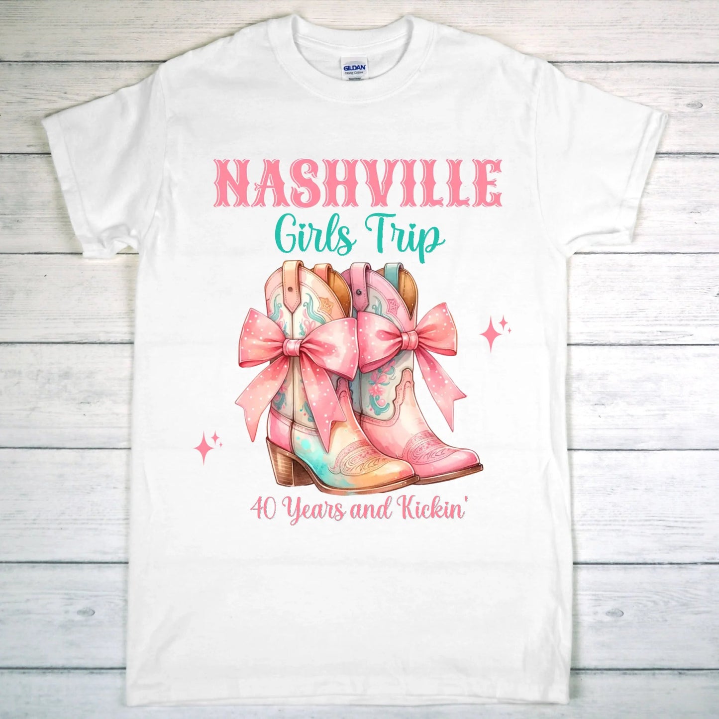 Personalized Boot T Shirt - Girls Trip Goods