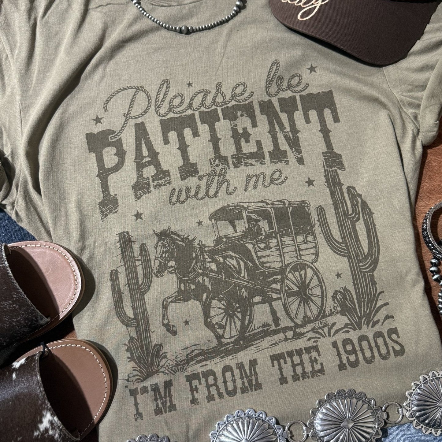 Please Be Patient With Me Graphic Tee - Funny Birthday Gift Shirt - Girls Trip Goods