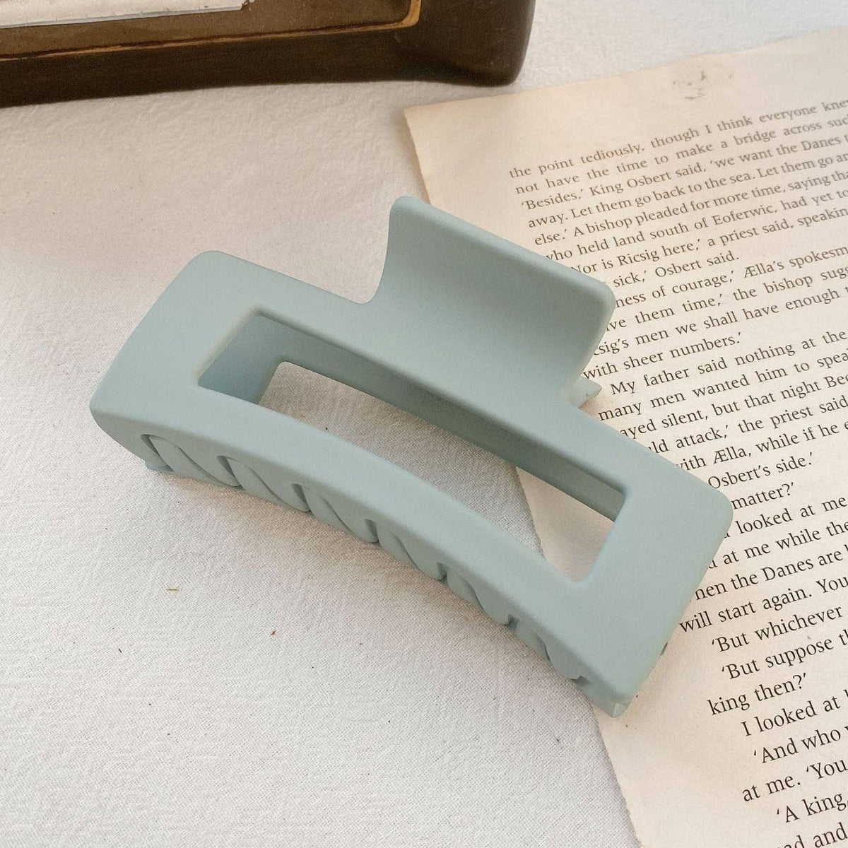 Rectangle Claw Clip | Mint - Girls Trip Goods