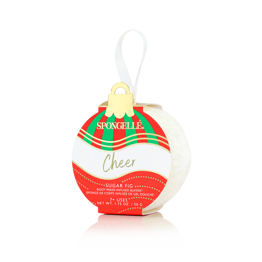Spongellé Cheer – Sugar Fig Holiday Ornament Buffer - Girls Trip Goods