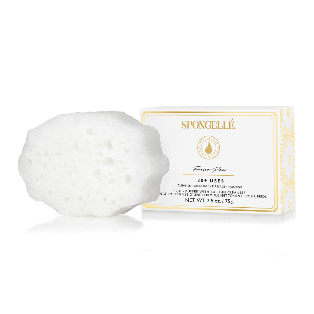 Spongellé Freesia Pear Pedi Buffer - Girls Trip Goods