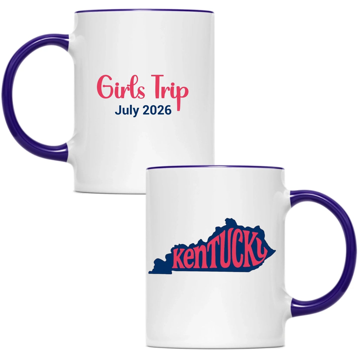 State Mug Kentucky - Personalized 11oz 15oz - Girls Trip Goods