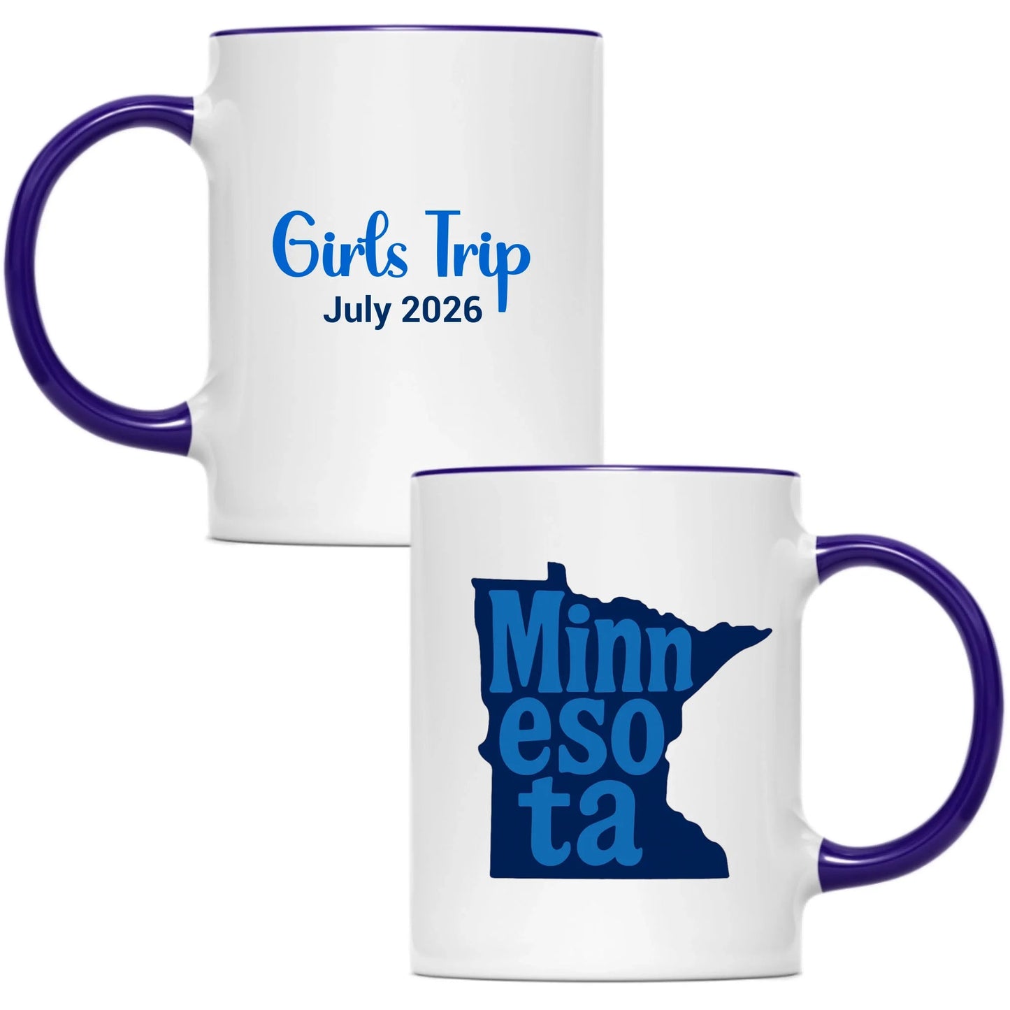 State Mug Minnesota - Personalized 11oz 15oz - Girls Trip Goods