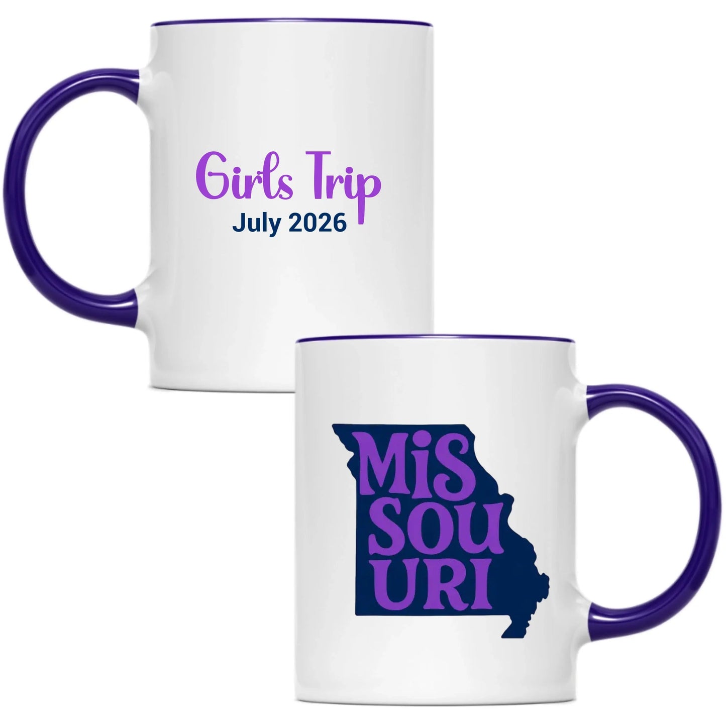 State Mug Missouri - Personalized 11oz 15oz - Girls Trip Goods