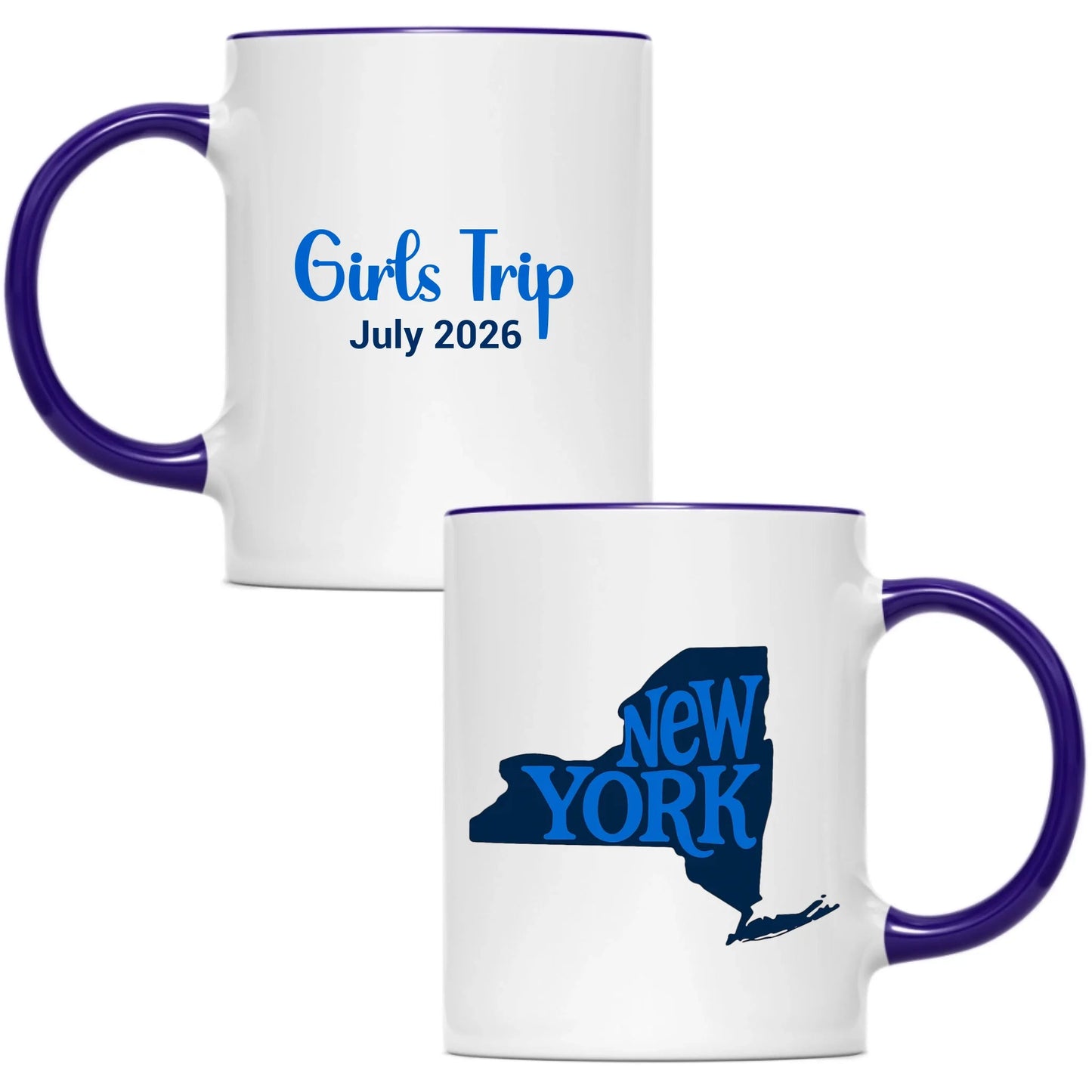 State Mug New York - Personalized 11oz 15oz copy copy - Girls Trip Goods