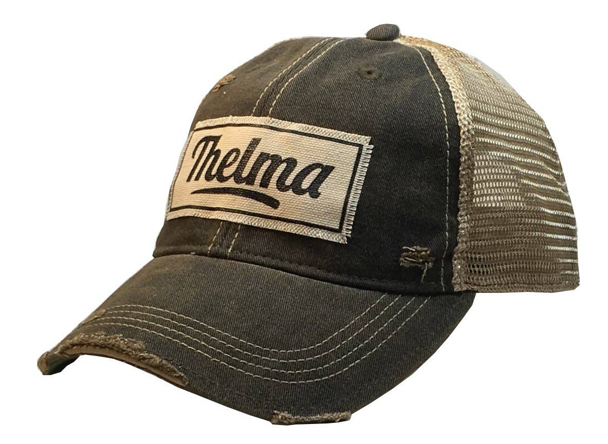 Thelma Distressed Trucker Cap - Girls Trip Goods